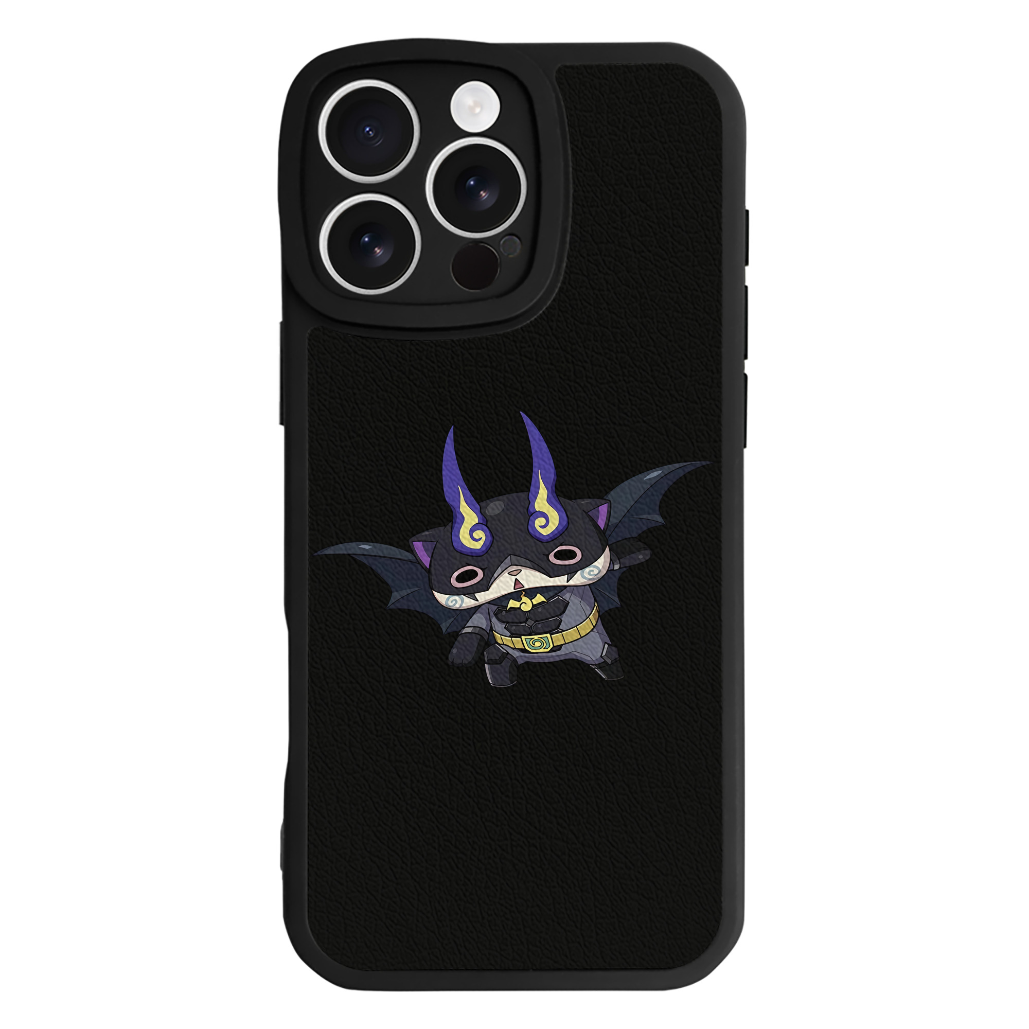 （画像用） 妖怪ウォッチ Yo-kai Watch 【iPhone 16シリーズ対応】シリコンスマホケース（レザー調） 材質：シリコン